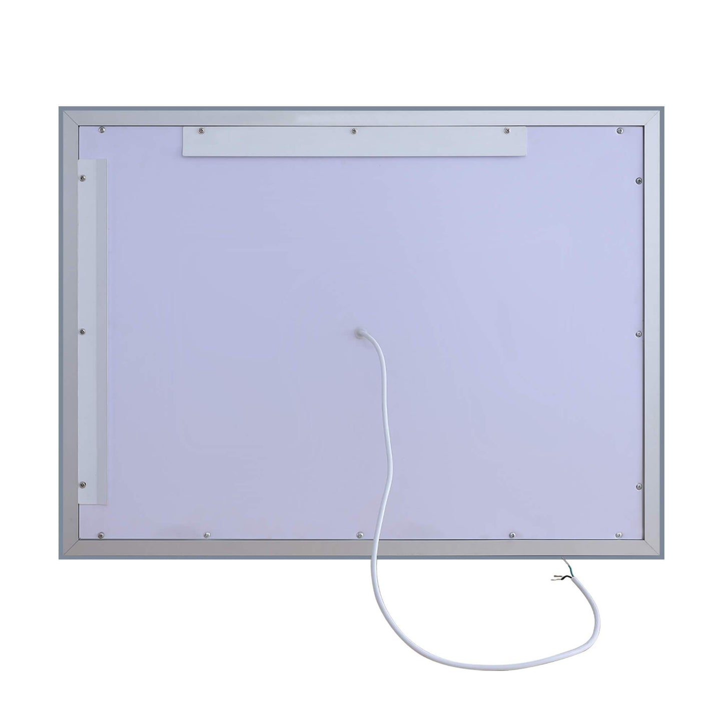 LED Lighted Bathroom Wall Mounted Mirror with High Lumen+Anti-Fog Separately Control+Dimmer Function