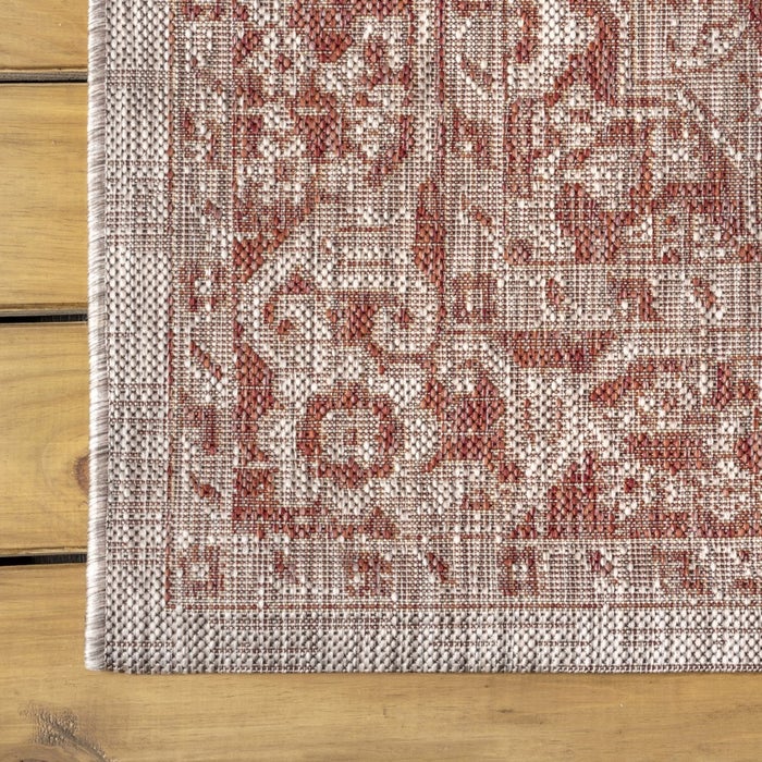 Vintage Textured Area Rug
