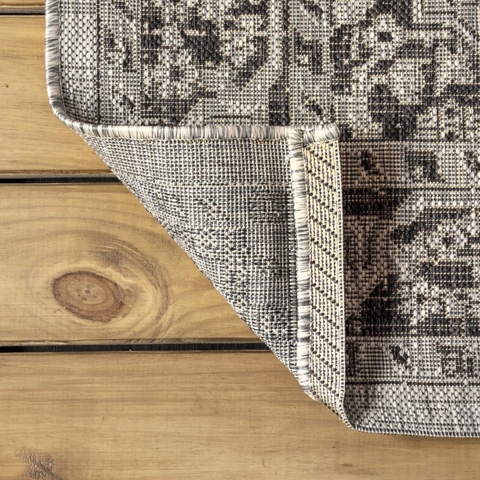 Vintage Textured Area Rug