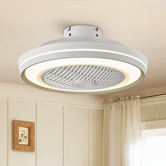 LUDOMIDE Bladeless Ceiling Fans with Lights