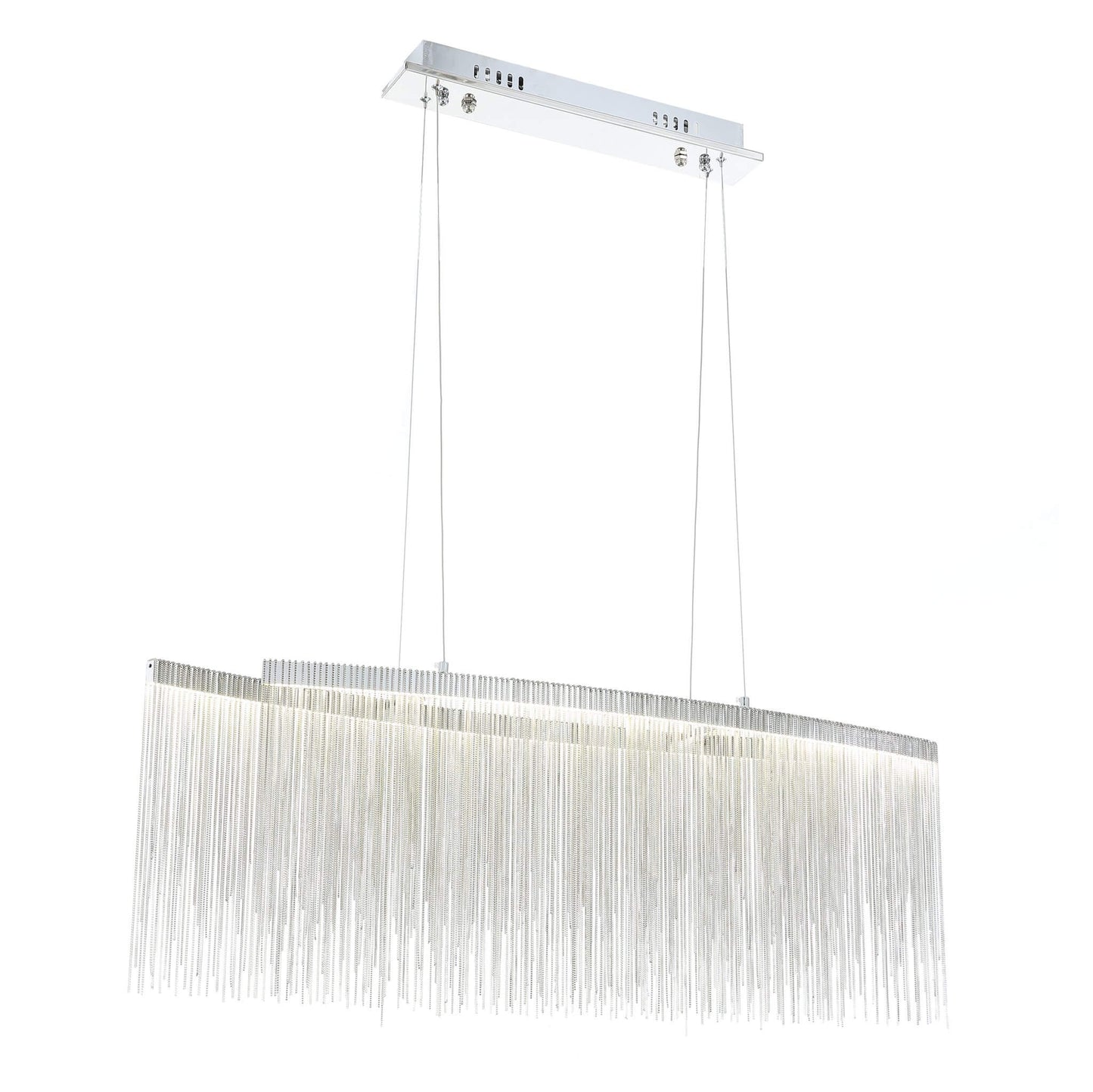 Aluminum Tassel Linear Pendant Lighting