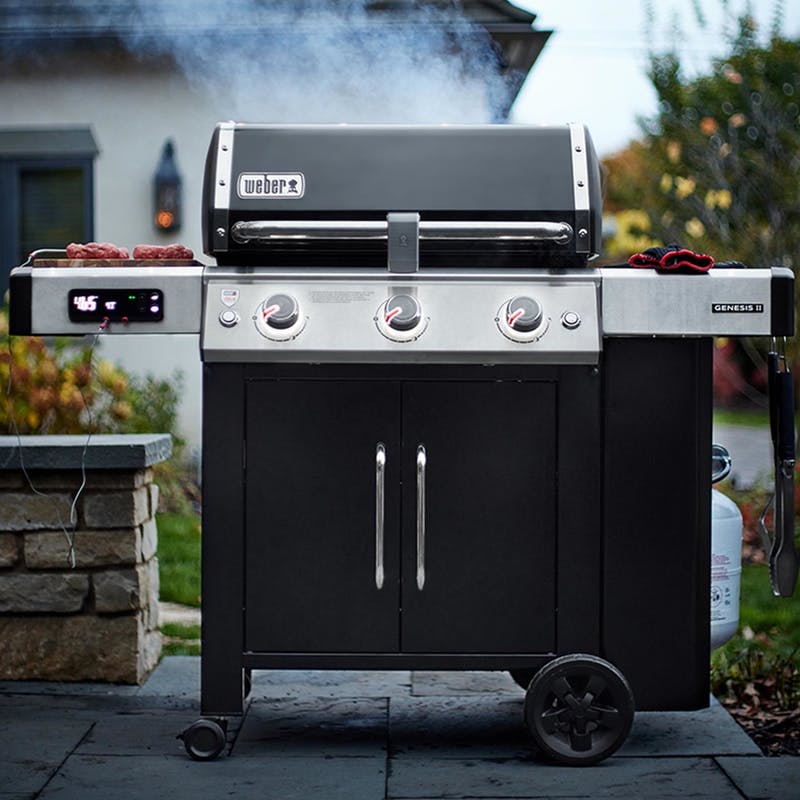 Outdoor Stainless Steel BBQ Grill Camping Cooking Picnic Barbecue Smart Grill