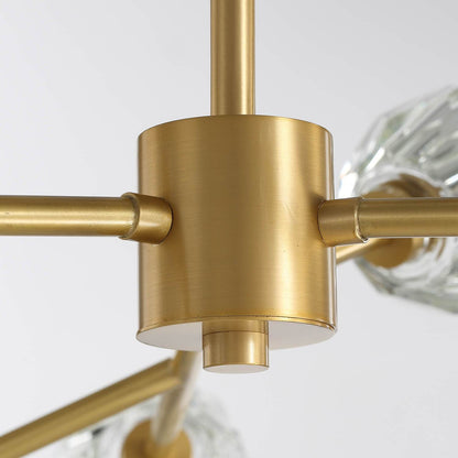 6 Lights Sputnik Globe Crystal Chandelier