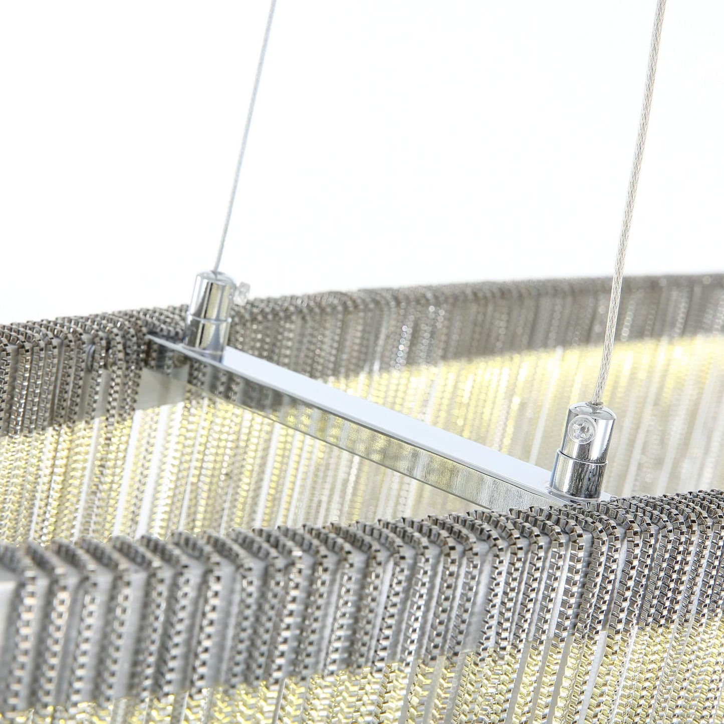 Aluminum Tassel Linear Pendant Lighting