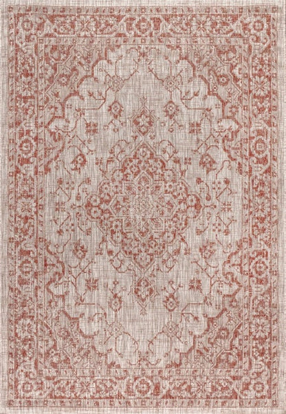 Vintage Textured Area Rug